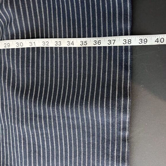 J Jill Dress Womens Size M Henley Split Neck Pockets 3/4 Sleeve Navy Blu… - Picture 7 of 7